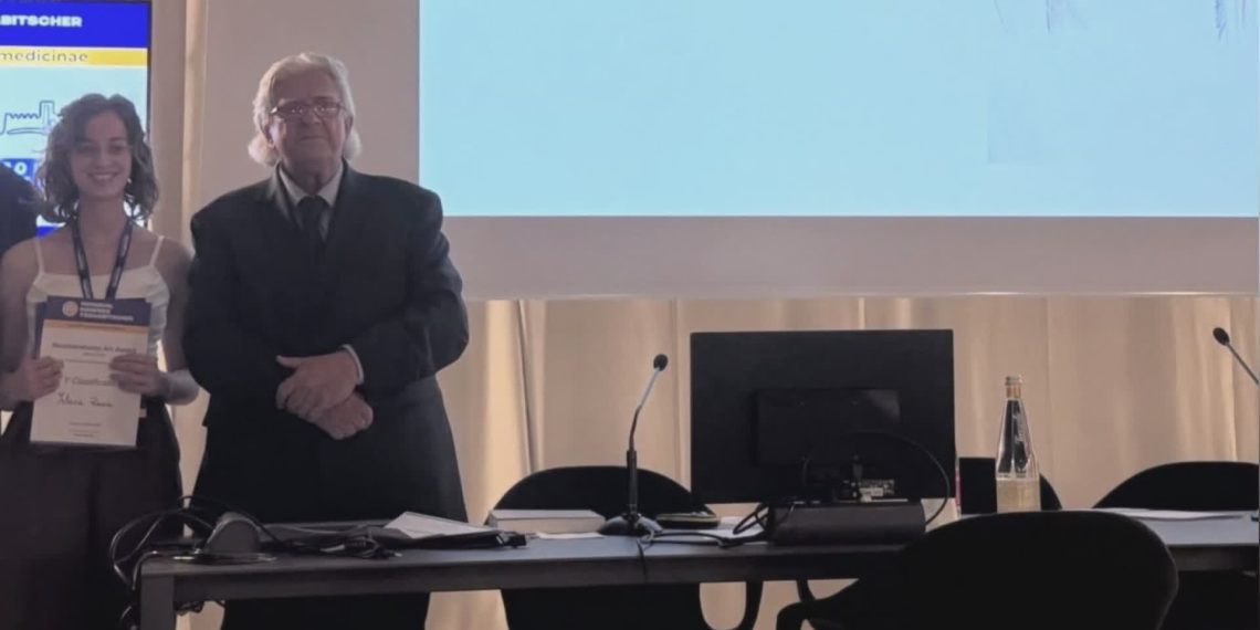 Umg, Ilaria Rania vince il primo premio al Neuroanatomy Art Award 2026