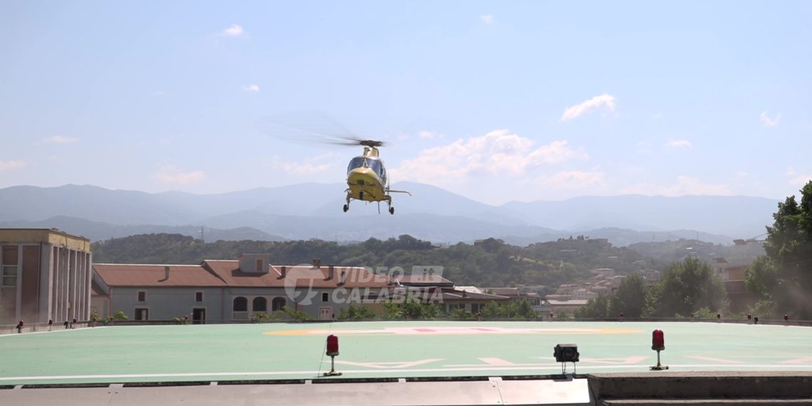 Elisoccorso al policlinico di Cosenza, riattivata la piazzola
