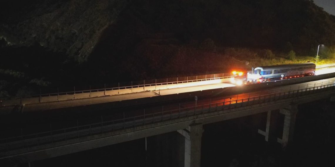 Due trasporti eccezionali sul viadotto “Torbido”: Anas attiva il monitoraggio