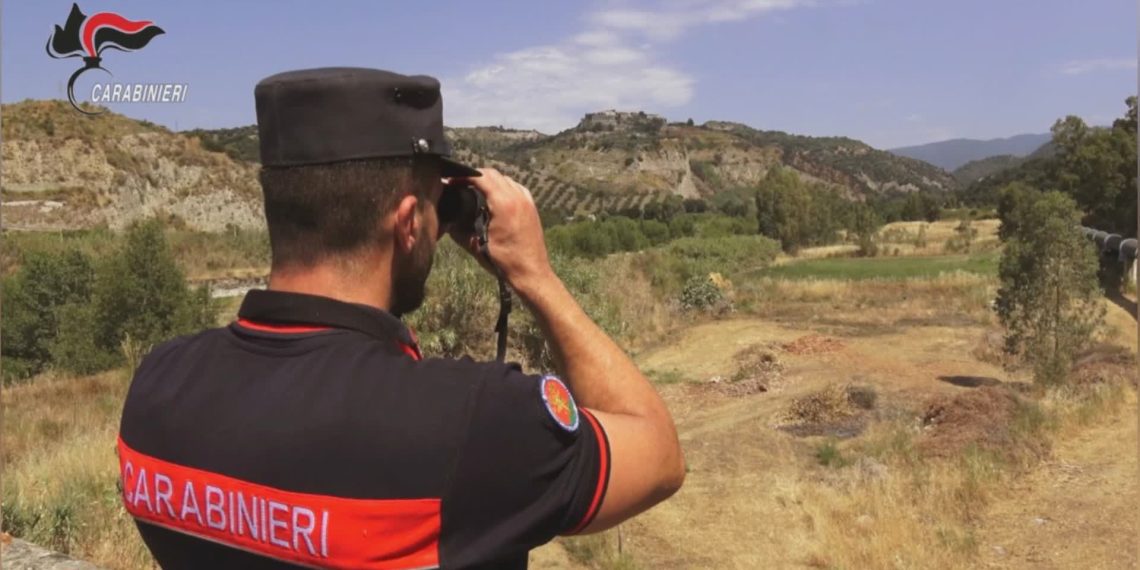 Curinga, arrestato mentre appicca un incendio boschivo