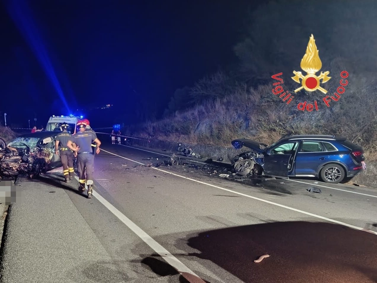Grave incidente sulla SS106 a Pietragrande: un morto e tre feriti