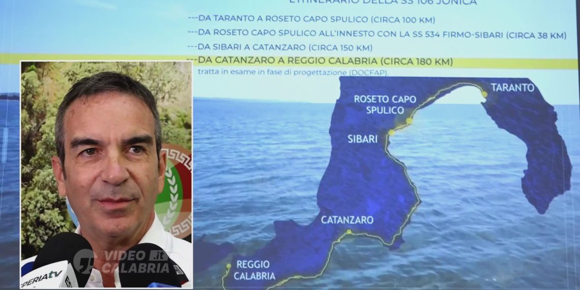 Occhiuto: «SS 106 da Catanzaro a Reggio obiettivo della mia legislatura»