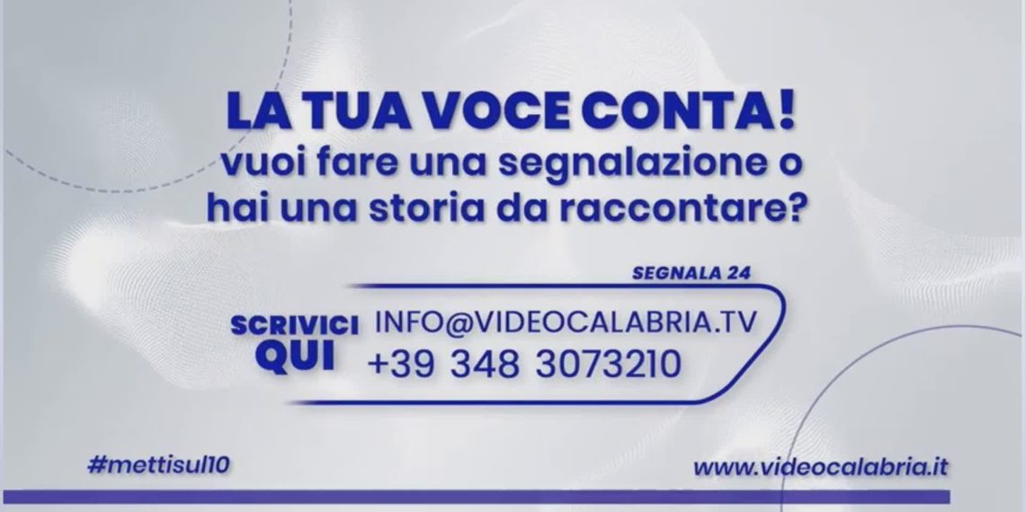 Video Calabria lancia SEGNALA 24, la linea diretta con i cittadini