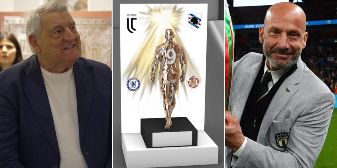 Arte, memoria e calcio: Gerardo Sacco firma il premio “Gianluca Vialli”