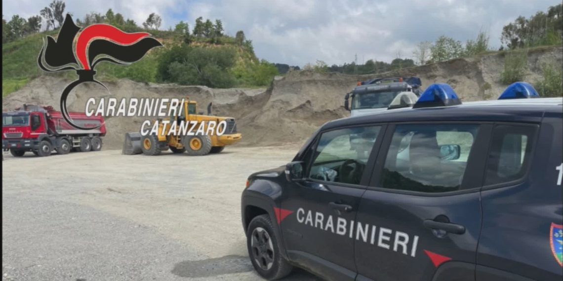 Maida, prelievo abusivo di materiale dal fiume Amato: due arresti