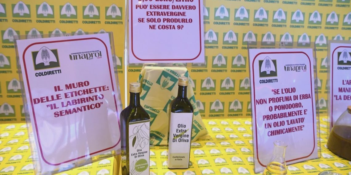 Coldiretti: «Basta miscelazioni in olio extravergine, così si fermano frodi»