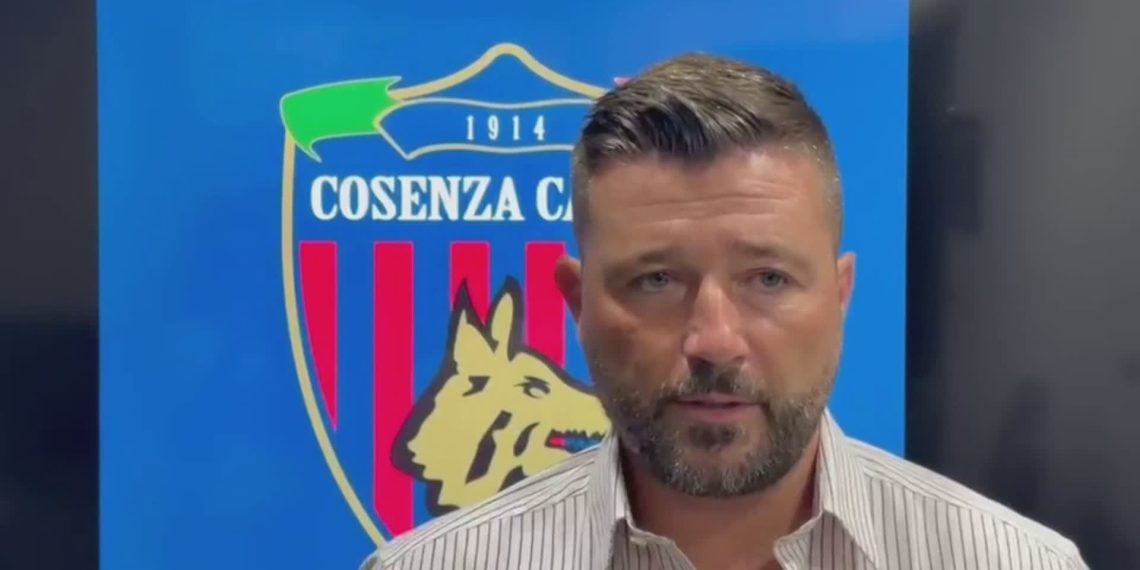 Calcio, mister Coppitelli pronto ad allenare il Cosenza