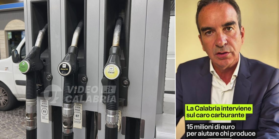 Occhiuto: «Dalla Regione Calabria 15 milioni contro il caro carburante»