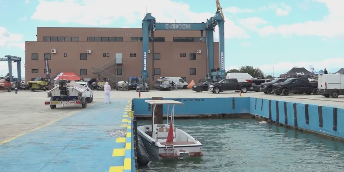 Inaugurato il bacino di varo ed alaggio del porto di Corigliano-Rossano