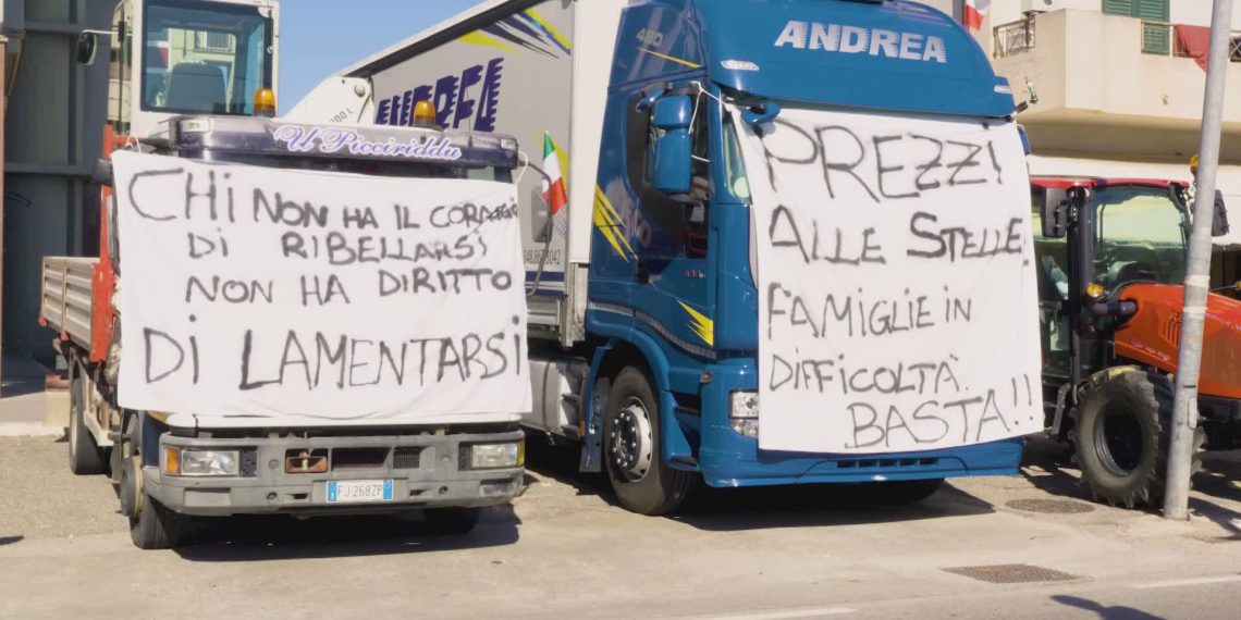 Protesta degli agricoltori, presidi e disagi in Calabria