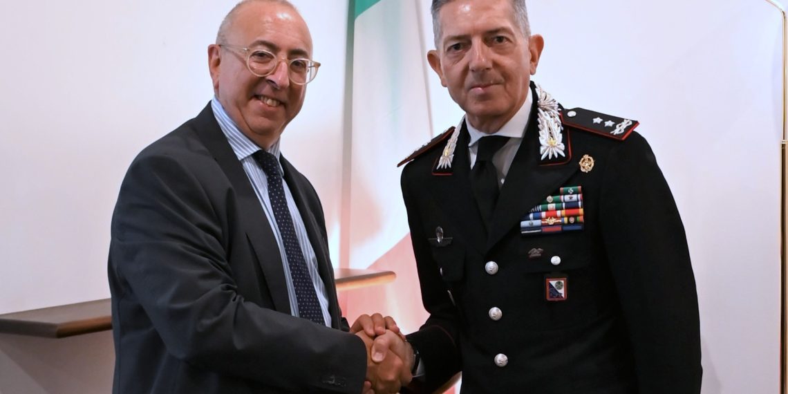 Il Prefetto Di Nuzzo in visita alla Legione Carabinieri Calabria