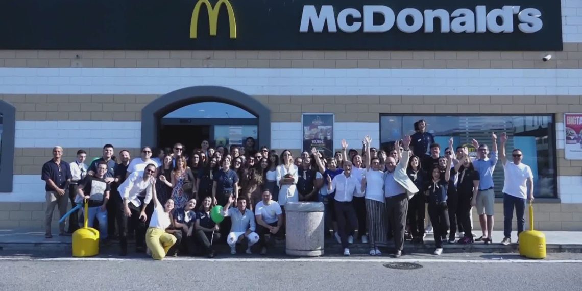 Il McDonald’s di Montepaone festeggia 25 anni