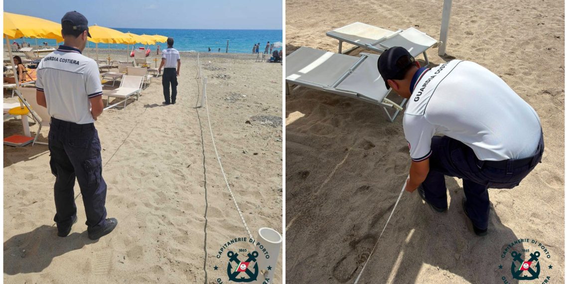 Guardia Costiera libera 673 mq di demanio abusivo a Cirò Marina