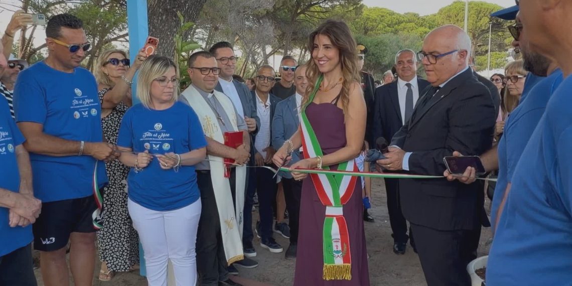 Simeri Crichi, inaugurato il nuovo lido comunale inclusivo