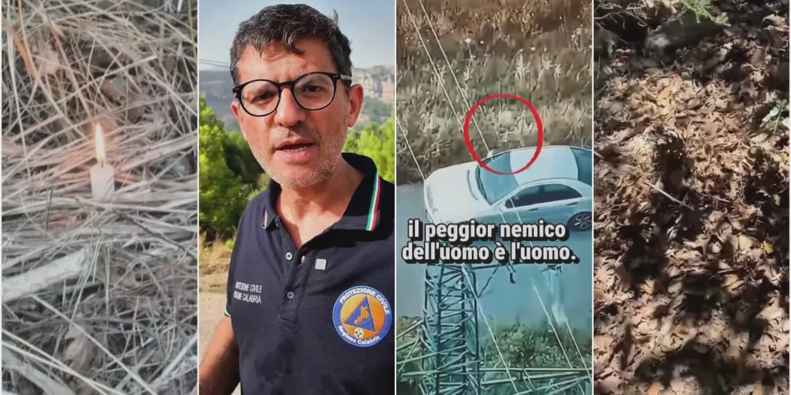 Costarella (ProCiv): «Trovati numerosi inneschi ritardati per gli incendi»