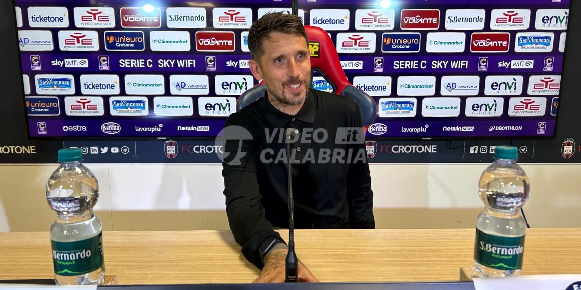CALCIO | Greco (Crotone): «Una prova di cuore, personalità e carattere»