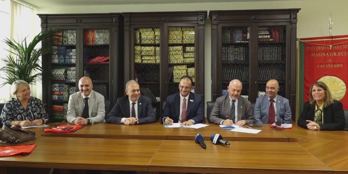 Catanzaro guarda all’Egitto: l’Umg rafforza la cooperazione internazionale