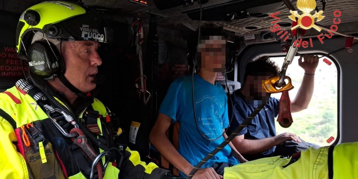 San Luca, salvati 18 escursionisti bloccati nel cuore dell’Aspromonte